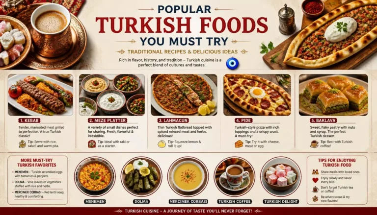25 Popular Turkish Foods You Must Try: Traditional Recipes & Delicious Ideas