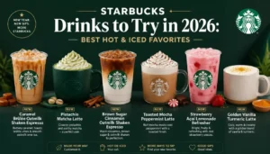 Top 30 Starbucks Drinks to Try in 2026: Best Hot & Iced Favorites