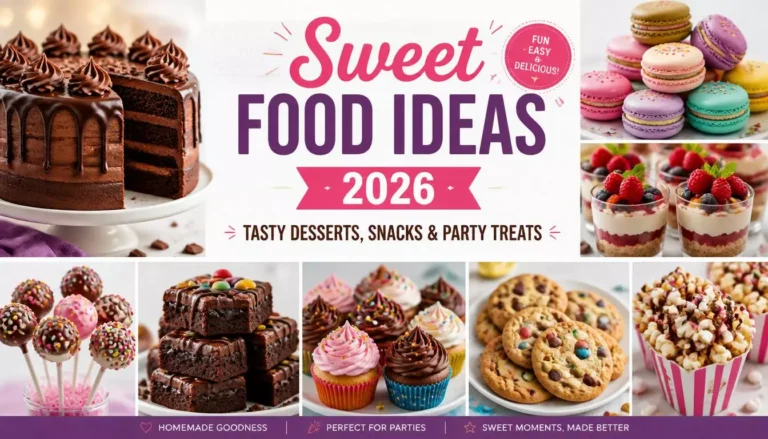 Top 30 Sweet Food Ideas 2026: Tasty Desserts Snacks & Party Treats