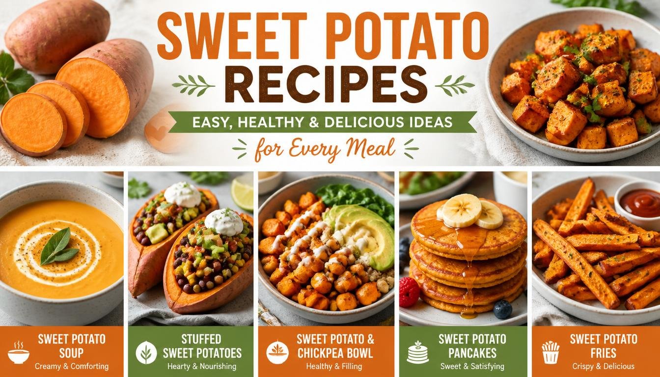 Top 25 Sweet Potato Recipes: Easy, Healthy & Delicious Ideas for Every Meal