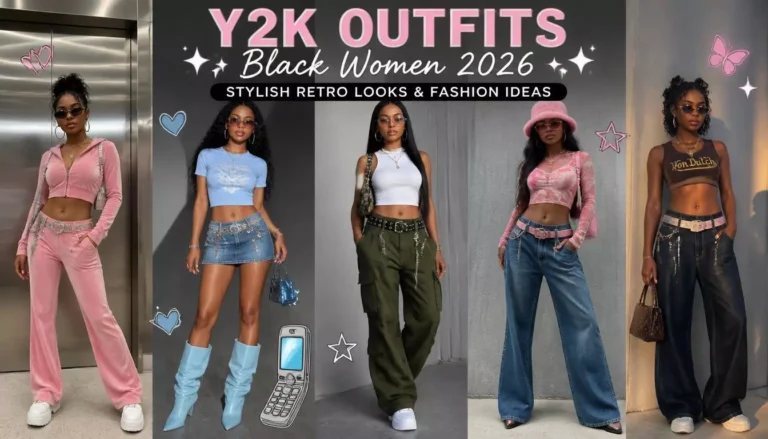 25+ Trendy Y2K Outfits for Black Women 2026: Stylish Retro Looks & Fashion Ideas