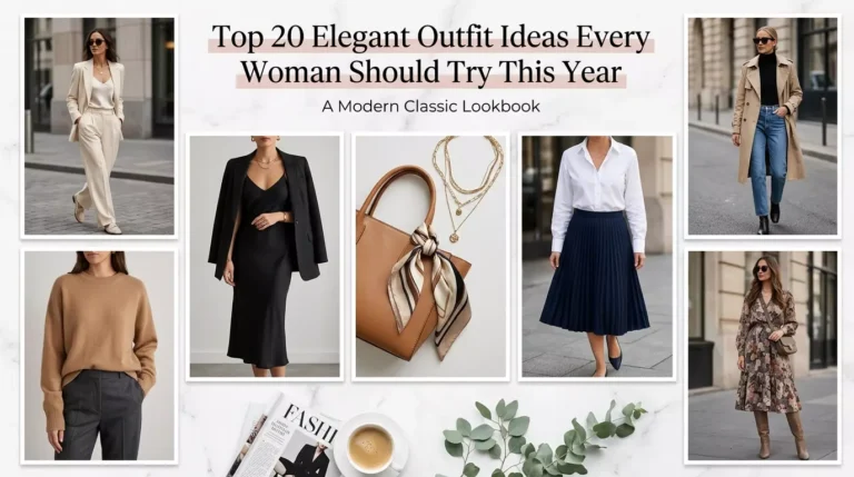 Top 20 Elegant Outfit Ideas Every Woman Should Try This Year