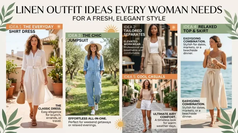 Linen Outfit Ideas Every Woman Needs for a Fresh Elegant Style