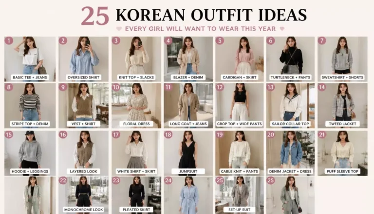 25 Korean Outfit Ideas Every Girl Will Want to Wear This Year