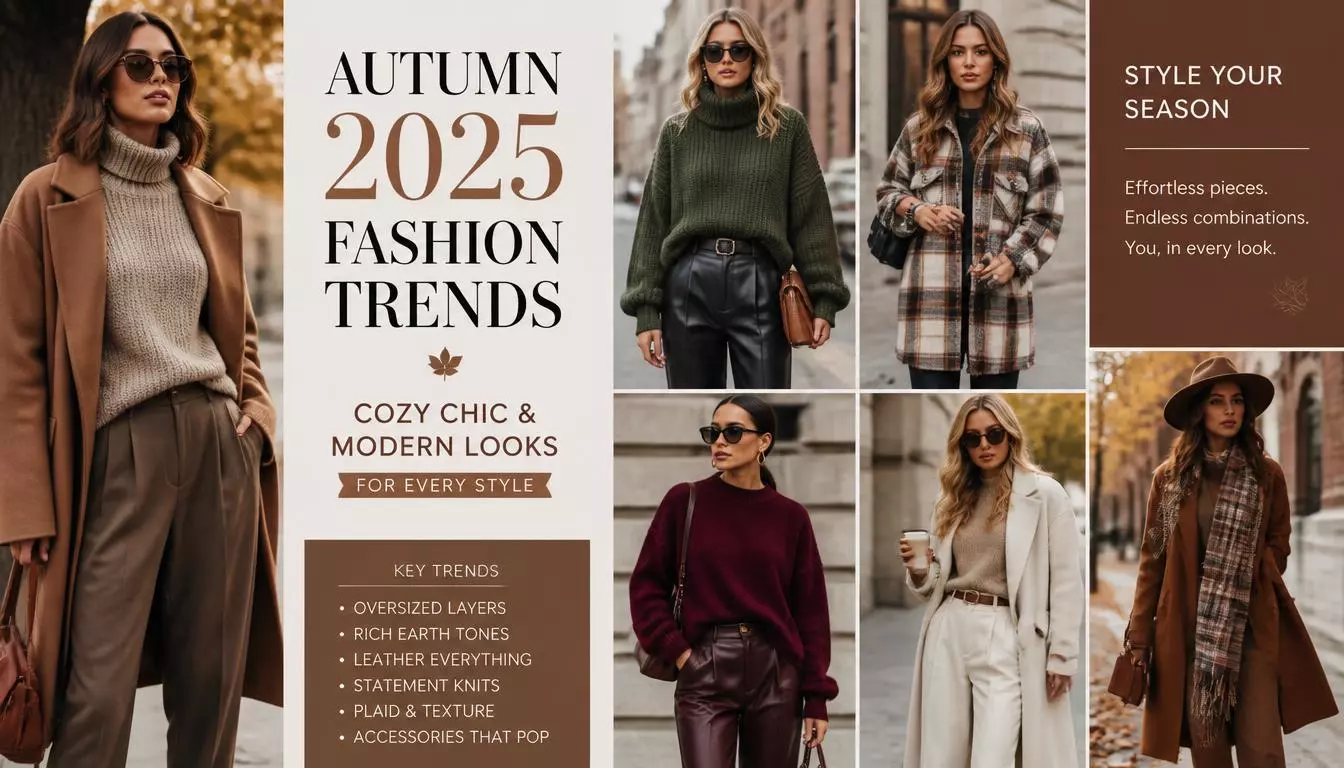 Top Autumn 2025 Fashion Trends: Cozy Chic & Modern Looks for Every Style