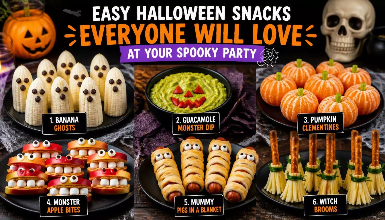 Top 5 Easy Halloween Snacks Everyone Will Love at Your Spooky Party