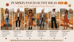 Best Pumpkin Patch Outfit Ideas 2026: Cozy Fall Looks for Every Occasion