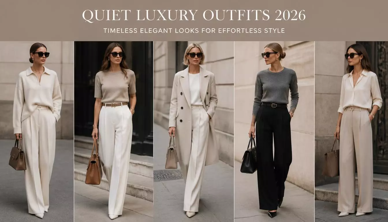 25 Quiet Luxury Outfits 2026: Timeless Elegant Looks for Effortless Style